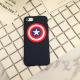 Soft Silicone DIY 3D Superman America Captain Handmade Cell Phone Case Back Cover For iPhone 7 6s Plus