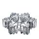 Clear Tea Light Candle Holder Lead Free Crystal Glass Creative Party Celebration Decoration