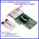 1000Mbps Quad Port Network Card SFP Slot Server NIC Adapter, Fiber Optic  Network Adapter Femrice 10004PF