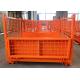 Woven Wire Mesh Pallet Cage 50x50 1.5T Four Sided
