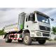 White SHACMAN Light Dump Truck L3000 4X2 300hp Euroll White Dump Truck