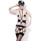 Wholesale Cop Robber Costumes Arresting Officer Lingerie Costume for Halloween