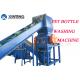 Waste Plastic Pet Bottle Recycling Machine Stainles Steel 304 Easy To Operate