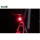 Red Led Bicycle Lights Usb Rechargeable With 80 Lumen High Brightness
