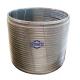 Stainless Steel Slotted Pressure Screen Basket For Paper Mill