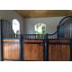 Colored Painted Horse Barn Stalls 12 Guage Steel Formed U Channel Divider Walls
