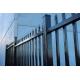 Made in China Australia style black zinc railing tubular steel fence for sale