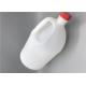 Medical Handled HDPE Water Bottle , Plastic Water Bottles With Red Screw Cap