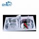 Stainless Steel Kitchen Sink Double Bowl Kitchen Sink Press Kitchen Sink With Faucet