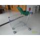 Anti Theft 210L Supermarket Shopping Trolley With Baby Capsule GS / ROSH