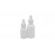 30ml Cylinder Cosmetic Oil Glass Bottle With Various Droppers