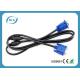 SVGA 15 Pin 1.4V Computer Extension Cables Support 1080P Braid Shield