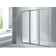 Folded Screen Glass 1400 X 800 Walk In Shower Enclosure CE SGS Certification