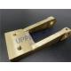 Metal Gold Color Cigarette Machinery Push Arm Spare Parts