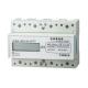 7 Module 4 Wire Three Phase Power Meter CT Connection Din Rail KWH Meter