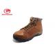 Waterproof Woodland Leather Safety Trainers Men With Meatal Toe Cap Slip