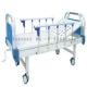 Foldable One Shake Multi Function Hospital Bed Four Wheels