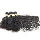 Natural Black Peruvian Human Hair Bundles No Shedding For Fashion Ladies