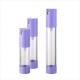 15ml 20ml 30ml Slim cosmetic airless pump bottle cosmetic lotion bottles cosmetic SAN bottles