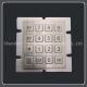 Laser Engraved 4x4 Matrix Keypad Stainless Steel Material For Industrial Equipment