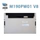 M190PW01 V8 AUO 19.0 1440(RGB)×900, WXGA+  89PPI 250 cd/m²  INDUSTRIAL LCD DISPLAY