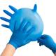 Customized 510K Blue Nitrile Disposable Gloves Hair Dyeing Gloves