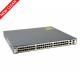 Stackable Cisco Gigabit Network Switch 48 Port 10 Gigabit 3750G Series WS-C3750G-48TS-E