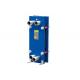 Flat Industrial Oil Cooler , Industrial Plate Heat Exchanger HNBR / VITON Sealing