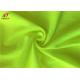 Polyester Cotton Fluorescent Material Fabric Weft Knit  For Traffic Police Uniform