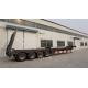 4 axle low loader trailer for the transport of 40 ton and 120 ton machines