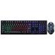 104 Key Backlit Gaming Keyboard And Mouse Combo 3 Backlight Color Adjustable