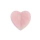 3D Heart Shape Rose Quartz Gua Sha Pink Real Jade Gua Sha 75g