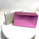 Recyclable Pink Drawer Type Skin Care Cosmetic Packing Box