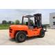 Automatic Transmission Diesel Powered Forklift 10 Ton Capacity Penumatic / Solid