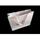Foldable Custom Printed Bags , Boutique Shopping Bags With Ribbon Handle Luxury