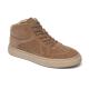 Light Brown Lace Up Anti Odor Mens Leather Casual Boots