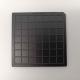 Black ESD 2 Inch Waffle Pack For IC Parts 0.2mm Flatness ROHS