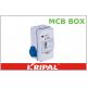 Compact 4 Pole MCB Distribution Box for Agriculture / Construction Sites