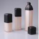 Square Serum Lotions Pink PMMA Skincare Bottle 30ml Airless Pump Bottle Cosmetic Containers