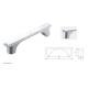 Strong Anti Rust Stainless Steel Long Handles 224mm Square Hollow Kitchen Cabinet