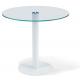 Modern bar round glass coffee table furniture