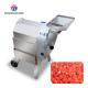 Stainless Steel Eggplant Slicer Machine , Commercial Onion Dicer Machine
