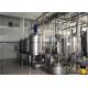 Single Layer Small Scale Yogurt Production Line , Yogurt Processing Equipment SUS304