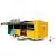 1-2 Doors Mobile Kitchen Trailer With Ventilation Big Portable Food Trailers