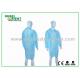 non-toxic and non-irritating Disposable Lab Coat With Zip Closure And Shirt Collar for factory