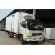 Insulation Refrigerated Box Truck 4t Dongfeng 80mm Interbed Thickness