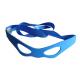 Natural Material Masque Sleeping Eye Shades Blue Color With Woven Label Logo For Kids