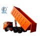 Q345 Material Heavy Duty Dump Truck 10 Wheels 371HP LHD 10 - 25 CBM 30 - 40 Tons For Mining Industry
