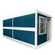 Contemporary Design Flat Pack Folding Container Prefab House for Construction Site