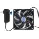 2000RPM Speed Adjustable Cooling Fan 12cm Btc Machine Chassis Workstation Cabinet Radiator Server fan